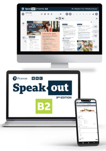 Speakout 3de editie B2 Interactive Student's eBook + Online Practice code
