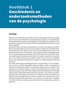 Psychologie: Een praktijkgerichte benadering voor sociaal werk, 2e editie