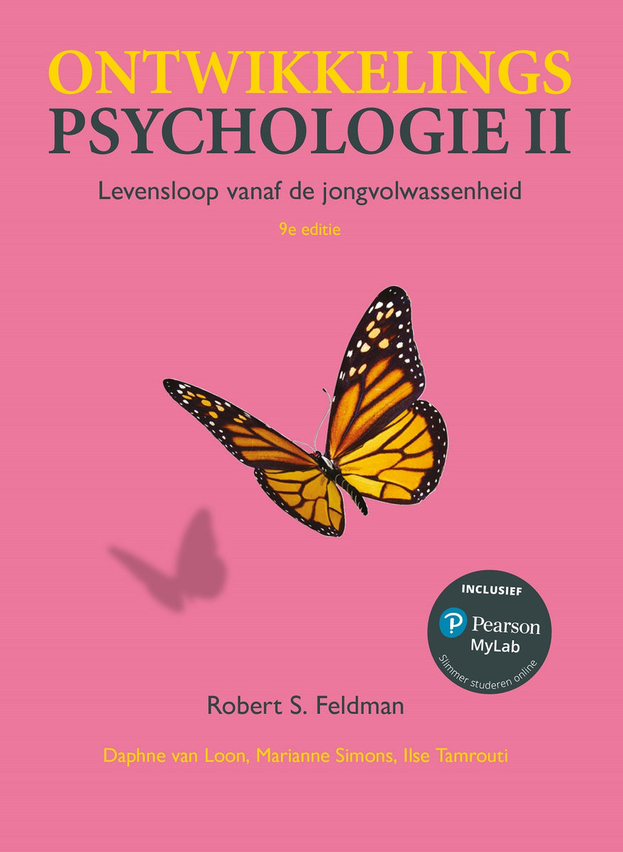 Ontwikkelingspsychologie II, 9e Editie (Digitaal) – Pearson Benelux