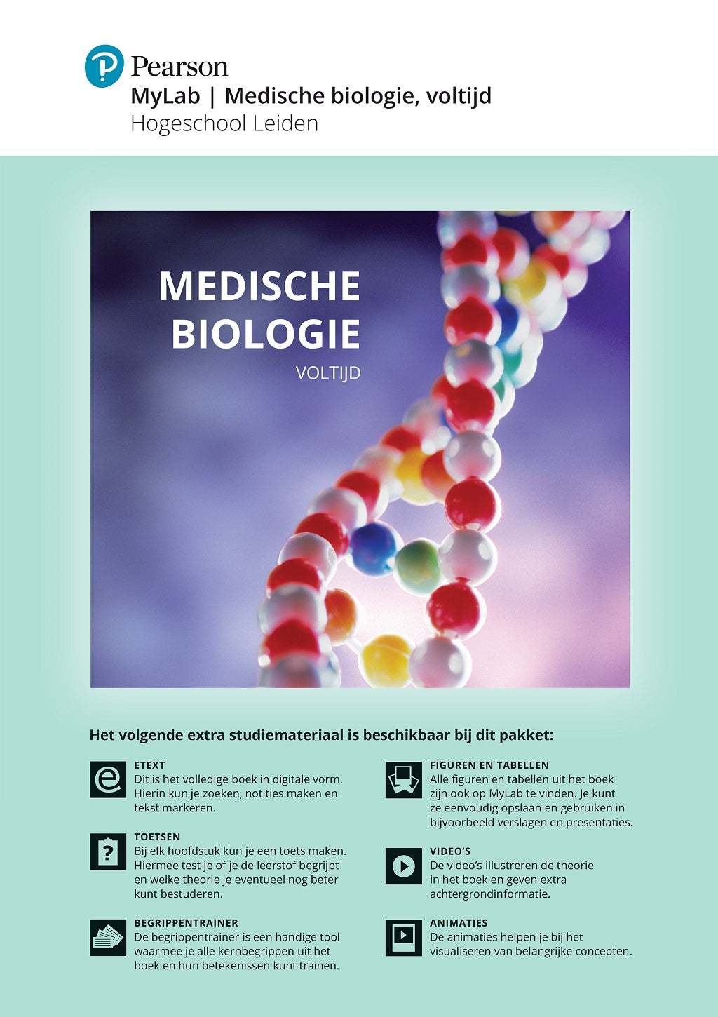 Medische biologie voltijd, custom editie (Pakket)