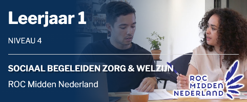 Tutor | Welzijn Sociaal Begeleiden ROC Midden Nederland jaar 1