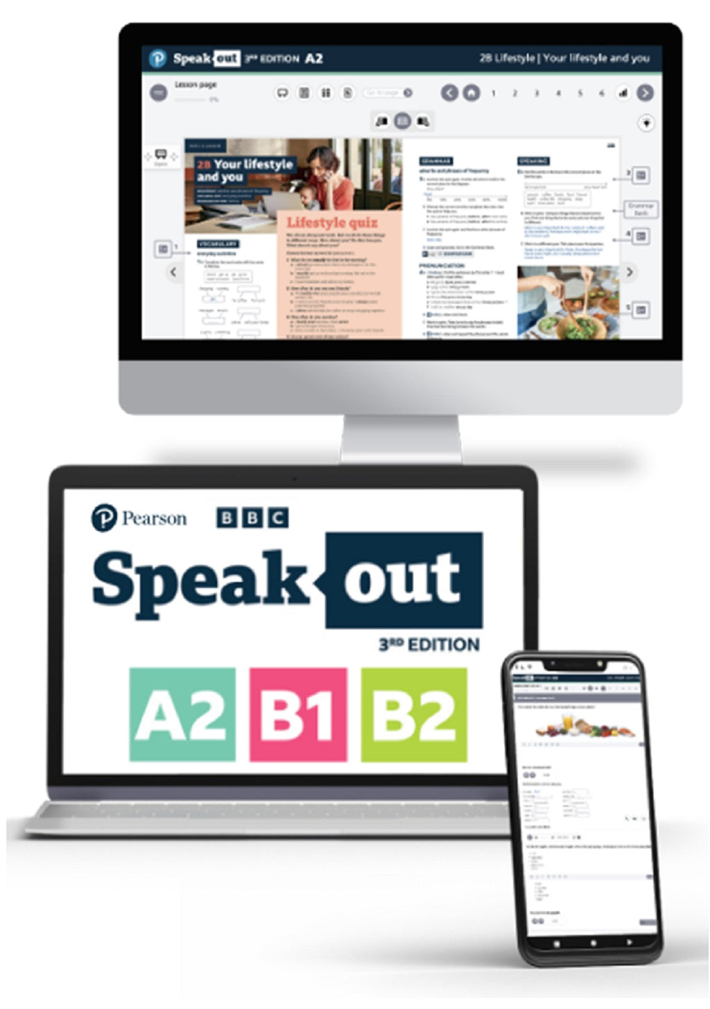 Speakout 3rd edition - A2, B1, B2 Multi-level licence, ebook + online practice 1 year licence