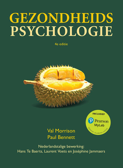 Gezondheidspsychologie, 4e editie (Digitaal)