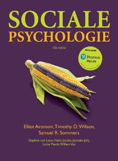 Sociale psychologie, 10 editie (Digitaal)
